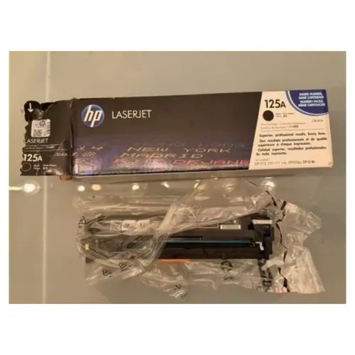 Toner HP 125A CB540A Preto para Laserjet CP1215 CM1312 CP1515n CP1518n