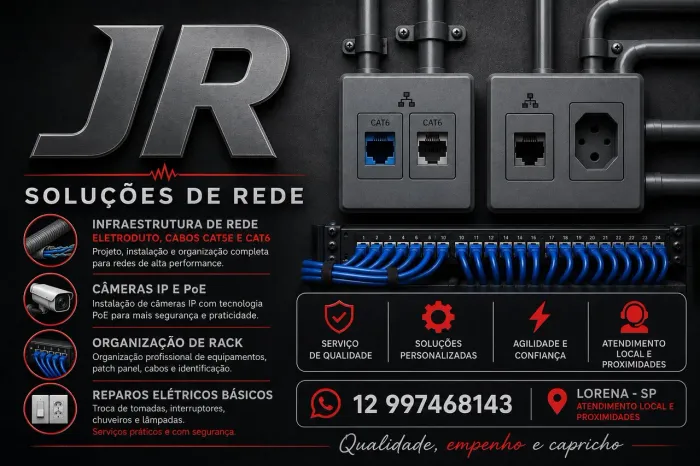 Serviços em Rede e pequenos reparos elétricos