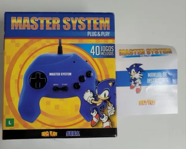 Video Game Tectoy Master System 40 jogos