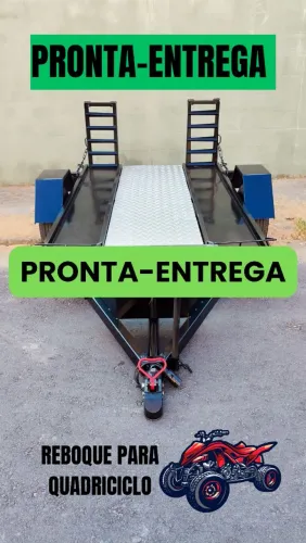 Reboque para Quadriciclo - Pronta-Entrega