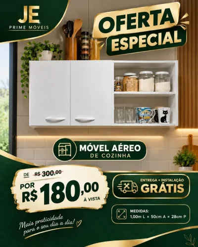 Móvel Aéreo de cozinha