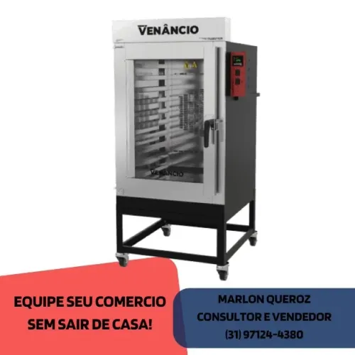 Forno Turbo Elétrico 10 Esteiras Venâncio
