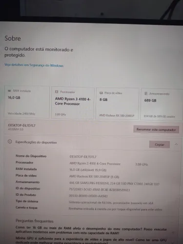 Computador completo