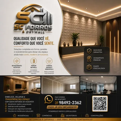 Forros e Drywall