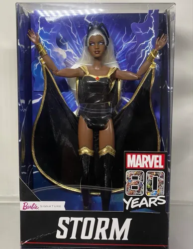 Boneca Barbie Signature X-men Storm Tempestade - Mattel