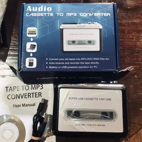 conversor de fita cassete para mp3