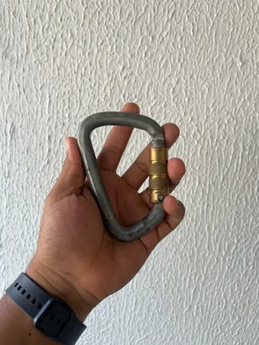 Mosquetão TIPO D AÇO