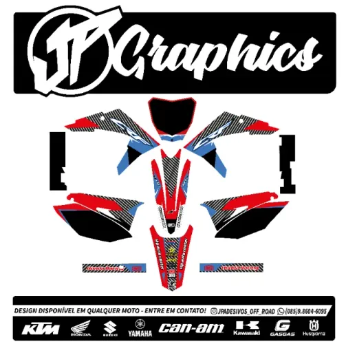 KIT GRAFICO CRF 230 ADESIVO