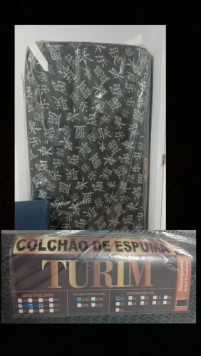 Colchão Solteiro Espuma 