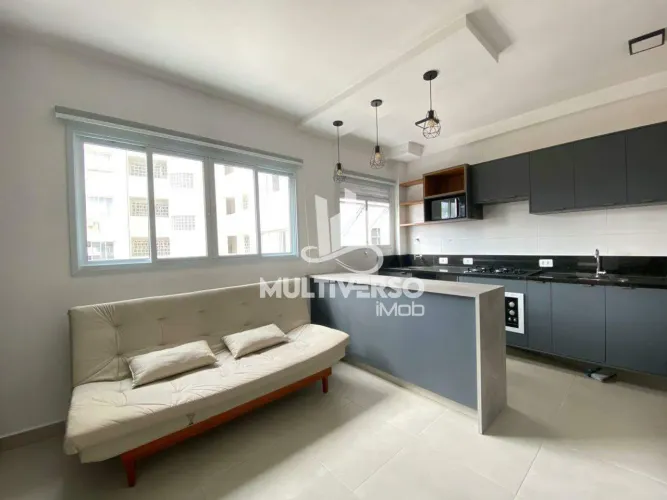 Studio à venda, 1 quarto no bairro José Menino em Santos