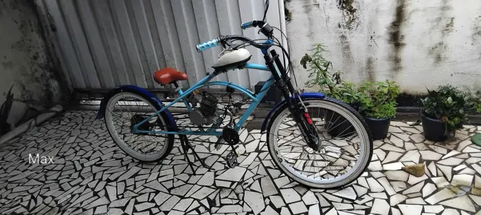 Bike motorizada retrô 80cc