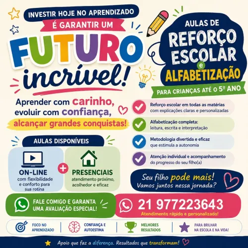Reforço escolar 