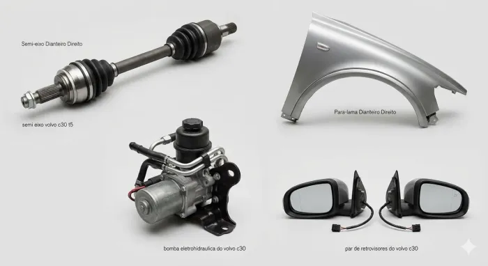 Kit peças para volvo c30 t5