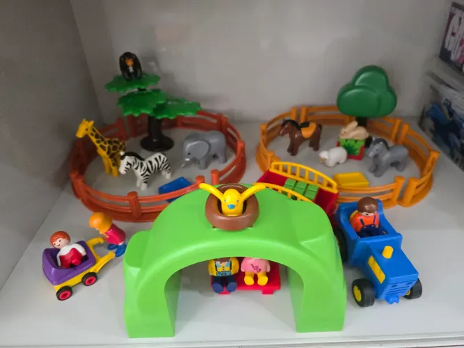 Playmobil 123 zoo zoológico usado original importado