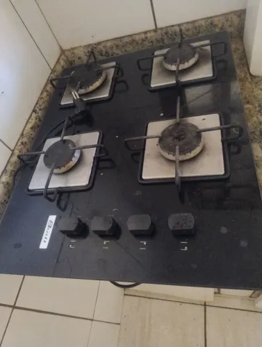 Fogão Cooktop 4 bocas