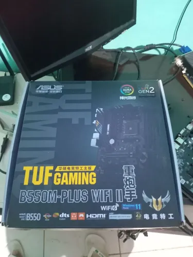 Placa mãe tuff gaming b55om-plus