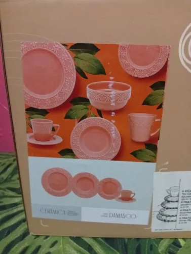 Aparelho de jantar/chá, Cerâmica Oxford, 20 peças