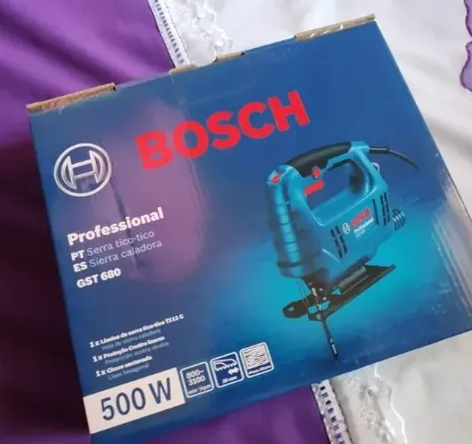 Lacrada Bosch Serra tico-tico GST 680 500W 220V