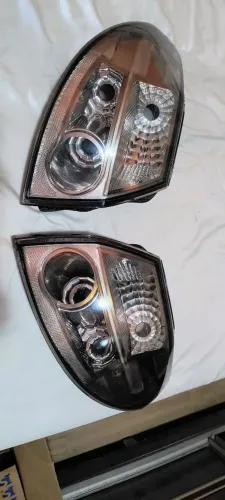 Par de lanternas cristais Ford Ka 2008 a 2013 originais 
