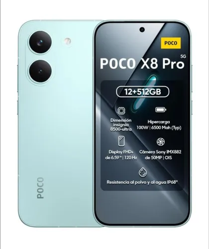 Smartphone Poco X8 Pro 512gb 12gb Ram Nfc 5G