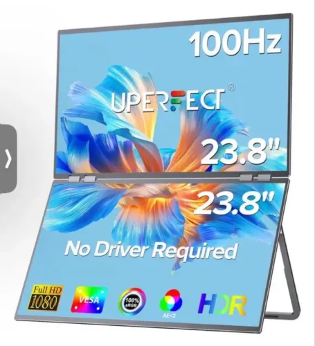 MONITOR DUPLO PORTÁTIL