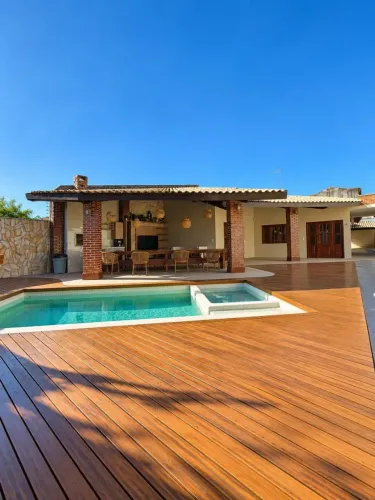 belissima casa 100% mobiliada para locação. no coração da Região sul.