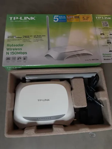 Roteador TP link novo na caixa