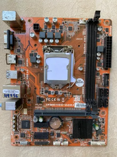 Placa mãe IPMH 110G 1151 PC Ware com defeito para reparo