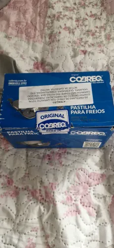 Pastilhas de freio cobreq nova