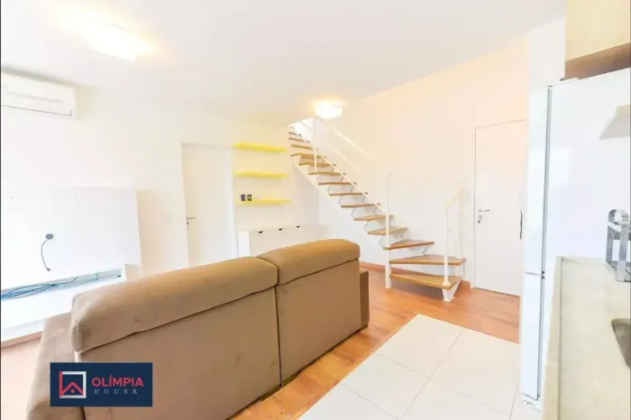 Aluguel Cobertura 1 Dormitórios - 88 m² Pinheiros