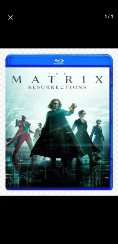 Dvd matrix ressurection muito novo