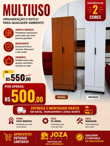 Multiuso Fazemos Entrega Grátis em Natal, Parnamirim e Zona Norte