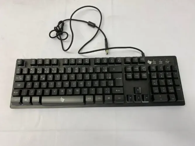 Teclado Gamer Pichau P421 RGB Semi Mecânico - Excelente Estado