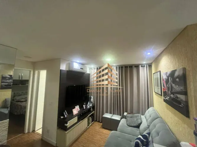 Apartamento 52m² para venda no condomínio Pateo dona tecla, com 2 dormitórios, 1 vaga, por