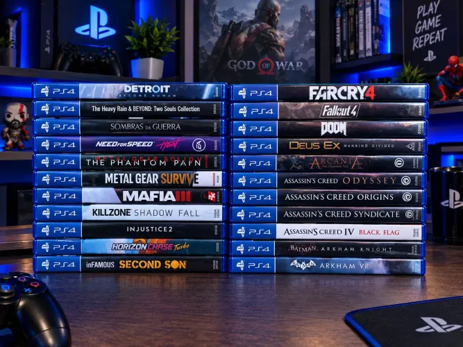 Lote jogos PS4