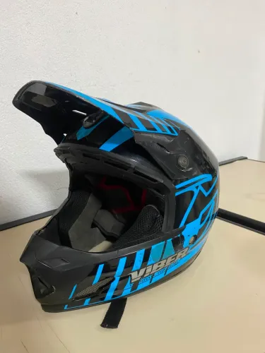 Capacete Motocross/Trilha/Bike Pro Tork Viber - Tamanho 58
