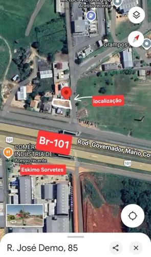 Lote industrial 378m2 a poucos metros da BR-101