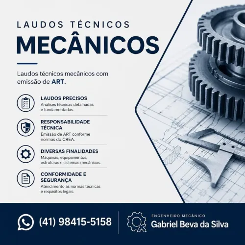 Laudos técnicos mecânicos