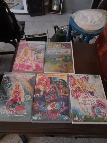 Dvds lote Barbie 5 títulos