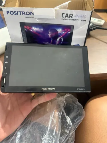 Central multimídia pósitron bluetooth Novo