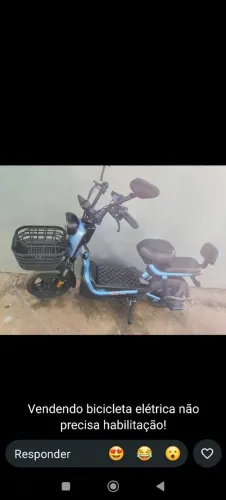 Bicicleta elétrica autopropelido 