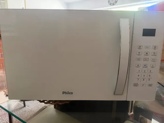 Microondas Philco branco 34 litros