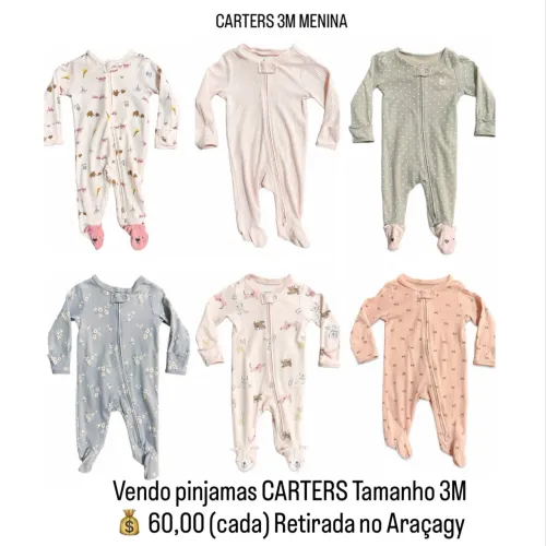 PINJAMA CARTERS MENINO E MENINA 