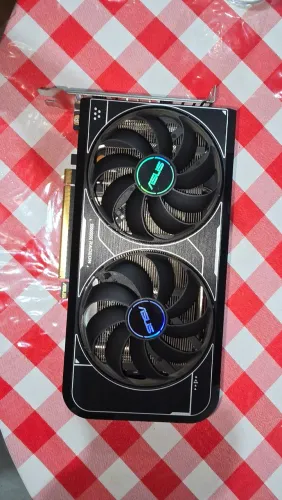 Placa de vídeo AMD Asus RX6600 8GB Dual fan