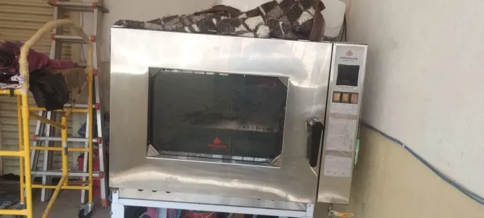 Forno pro gaz cinco esteiras