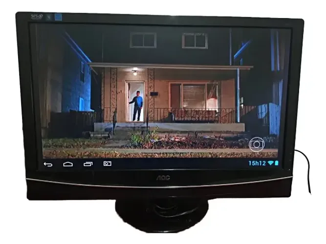 Monitor 24 polegadas aoc funciona como TV com controle