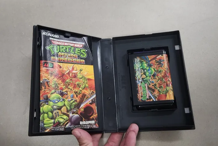 Teenage Mutant Ninja Mega Drive JP Tartaruga Ninja