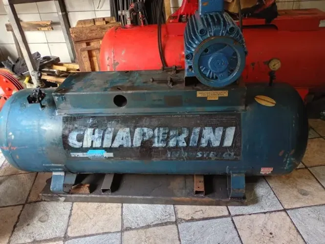 tanque 425 litros pra compressor e motor