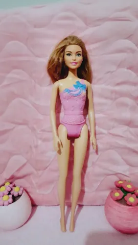 Boneca Barbie Mattel Articulada de Biquíni Para Custom/Peças 