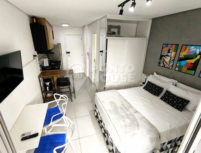 Studio à venda e locação em Mirandópolis, 26 m², mobiliado, próximo ao metrô
